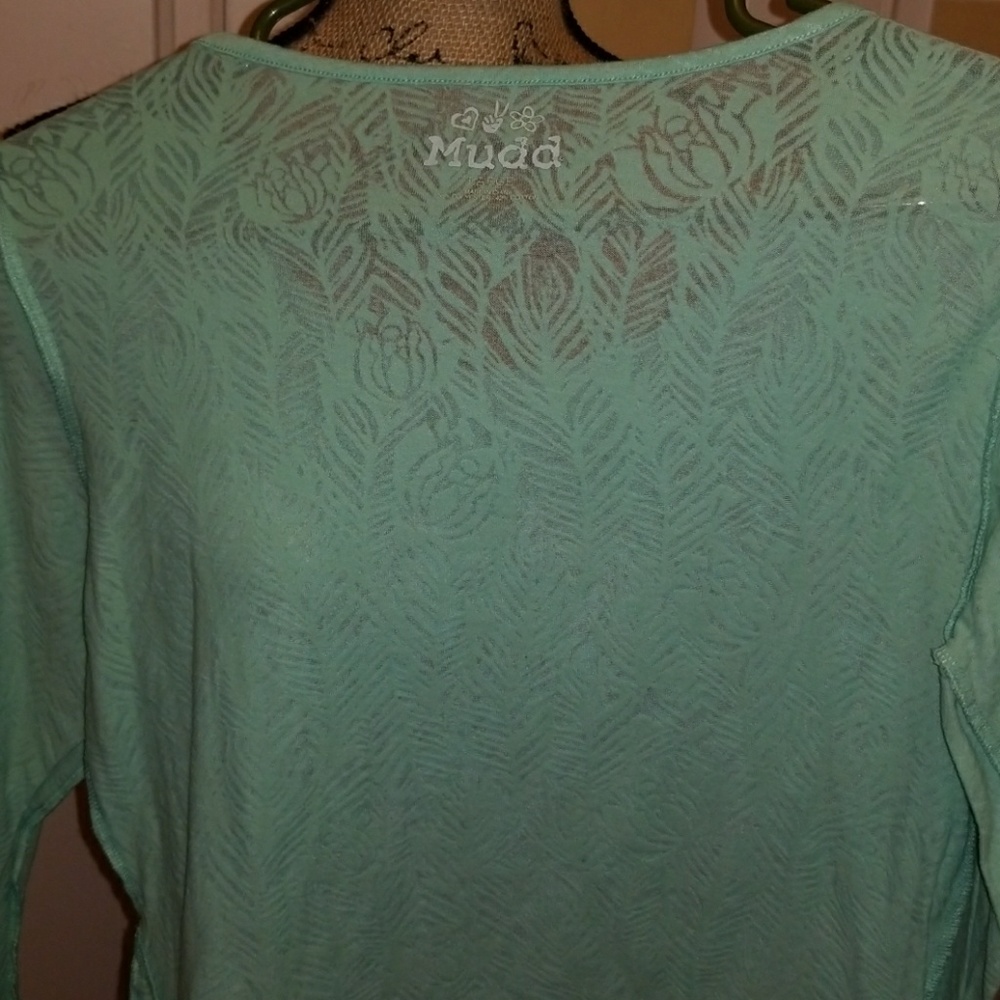 NWOT mint green top